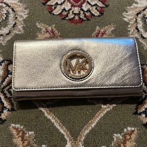 Michael Kors gold wallet